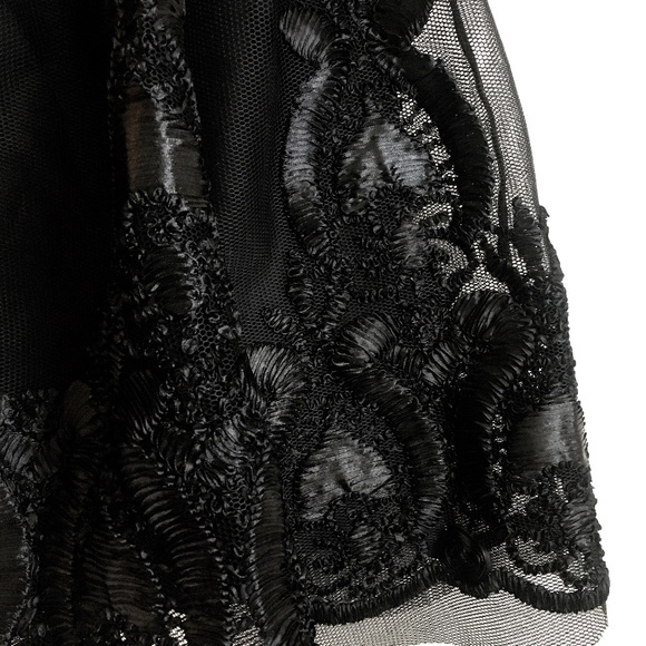 HOST PICKπΈ Black Embroidered Off Shoulder Dress - Picture 3 of 5